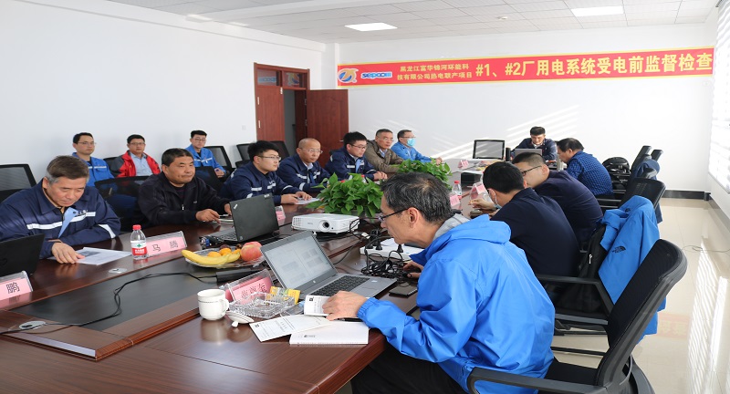 富华锦河--黑龙江省电力基本建设工程质量监督中心站专家莅临富华锦河检查指导工作 (1).JPG